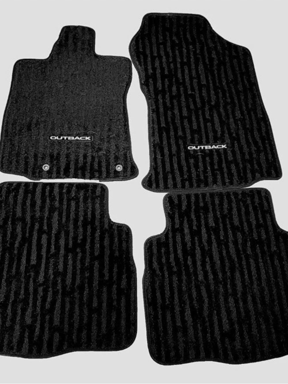 Subaru Outback Floor Mats Set of 4 OEM 2016-2019 Black Cloth NEW J606SAL002 USA